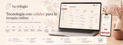 Tu Refugio Psicología — SaaS integral para gestión de terapia online - Consultoria Cloud