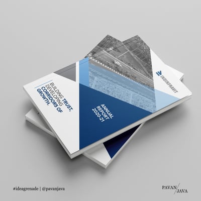 Annual report for infrastructure investment trust - Graphic Design