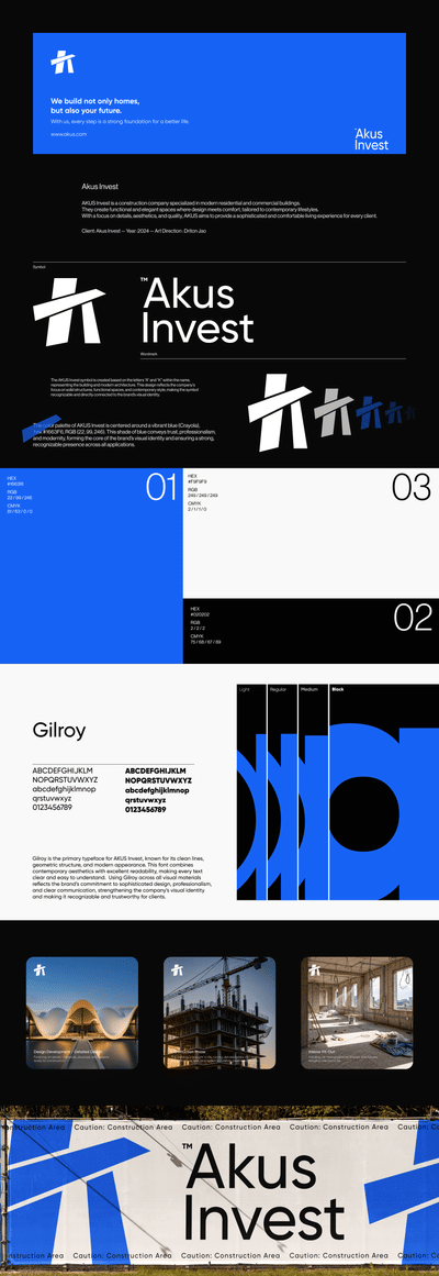 Akus Invest - Graphic Design