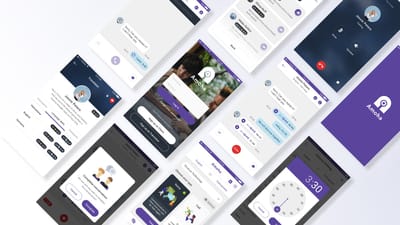 Wep & Mobile App: Amoha  - Booking interpreter - Mobile App