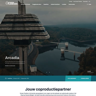 sreenflanders.be - Website Creatie