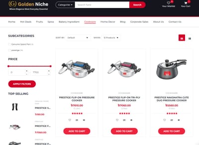 Golden Niche BD - E-commerce