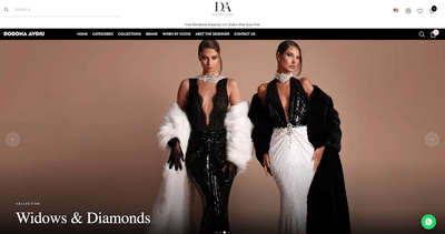 DodonaAvdiu.com | Fashion Designer - E-Commerce