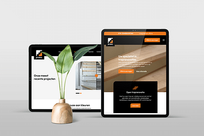 Preko Traprenovatie Websiteontwikkeling - Copywriting
