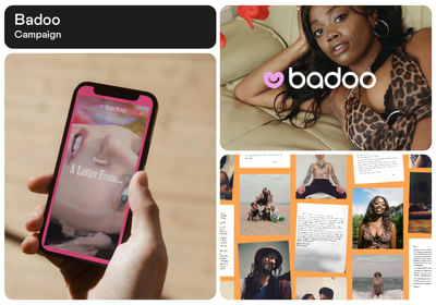 Badoo - "A Letter from..." - Webseitengestaltung