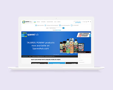 Spareshub | Automotive & Transport - Création de site internet