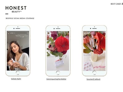 Honest Beauty send-out // Bonding - Öffentlichkeitsarbeit (PR)