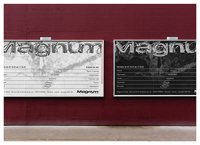 Magnum Klub - Logo & branding - Ontwerp