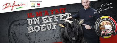 Dufrais - Campagne Effet Boeuf 2015-2016 - Création de site internet