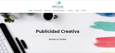 Diseño Web Agencia Publico - Website Creation