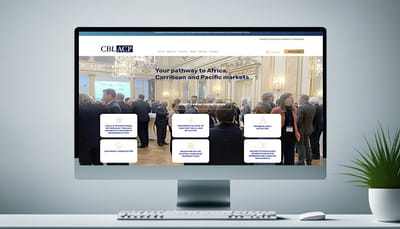 Site Internet - Chambre de Commerce CBL-ACP - Website Creatie