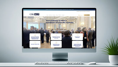 Site Internet - Chambre de Commerce CBL-ACP - Webseitengestaltung