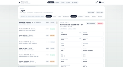 Reifenquelle - Webseitengestaltung