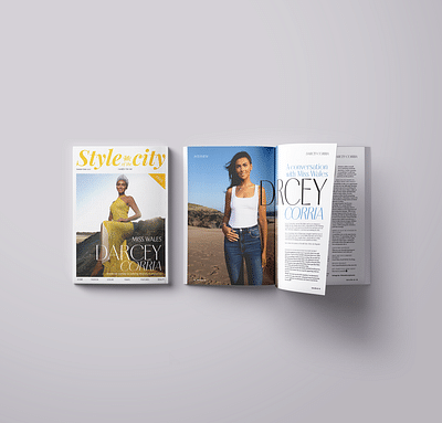 Editorial design for Style of the city - Design & graphisme