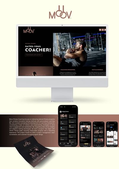 Plateforme de coaching sportif 360° - Design & graphisme