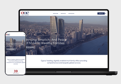 Website Rebuild for One Family Wealth - Website Creation