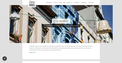 Dein MG - Toursismusportal Stadt Mönchengladbach - Diseño Gráfico