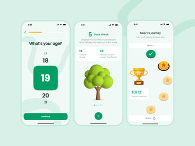 BudBreak App – UX/UI Design of a Mobile Smoking-Cessation Application - App móvil