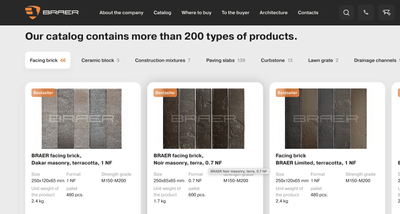 Breaks and more than 300 SKUs in one place - Webseitengestaltung