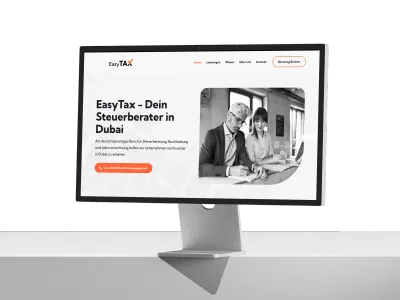 EasyTax - Webdesign & Development - Website Creation
