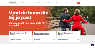 Netwerkt - Website Creatie