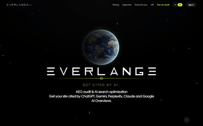 Everlange : audit de citabilité par les IA et serveur MCP officiel - Intelligence Artificielle