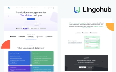 Lingohub: Custom Vue App for Improving Translation Efficiency (SaaS) - Aplicación Web