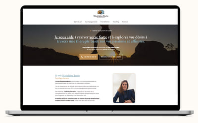 Création de site internet pour Psychologue - Création de site internet