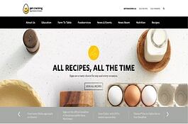 GET CRACKING®. Egg Farmers of Ontario - Creación de Sitios Web