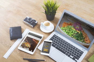 Web adaptativa para restaurante de diseño - Ergonomy (UX/UI)