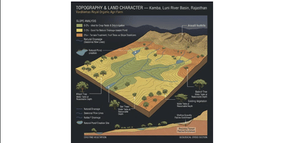 Kamba Agrotourism — 800-Bigha Agri-Tourism Masterplan - 3D