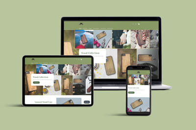 Online Shop für Smartphone Hüllen - Webseitengestaltung
