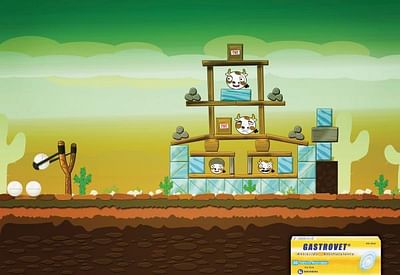 Angry cows - Website Creation