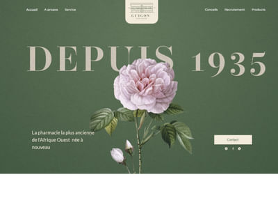 Pharmacie Guigon - Website Creatie