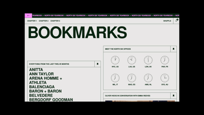 North Six Yearbook - Website Creation