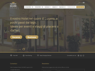 Hotel de La Paix: un brand, due anime da bilanciare, un solo sito web - Creazione di siti web