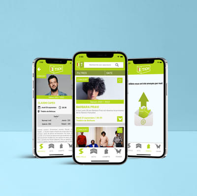 B-Tick | Application mobile - Mobile App