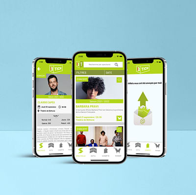 B-Tick | Application mobile - App móvil