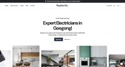 Replacify - Web Design, Technical Strategy and Implementation - Digitale Strategie