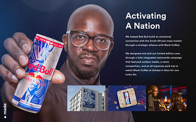 Integrated campaign for Red Bull - Publicité