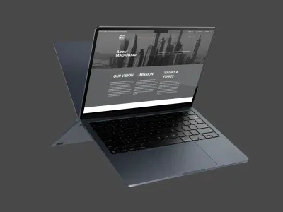 MAG Group Corporate Website Redesign - Création de site internet