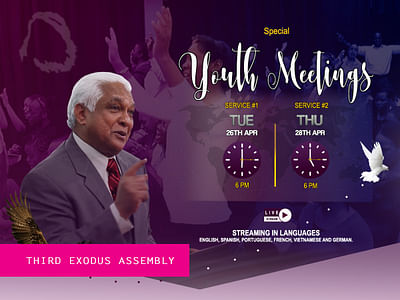 ADs for Third Exodus Assembly - Diseño Gráfico