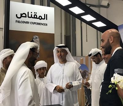 Falconry Experiences Stand at ADIHEX 2019 - Event