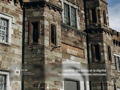 Website and UI/UX for Belgian prison-oversight commission - Website Creatie