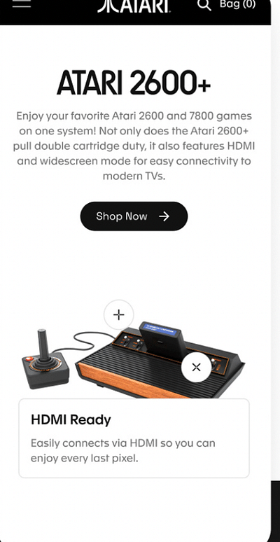 Atari - E-commerce