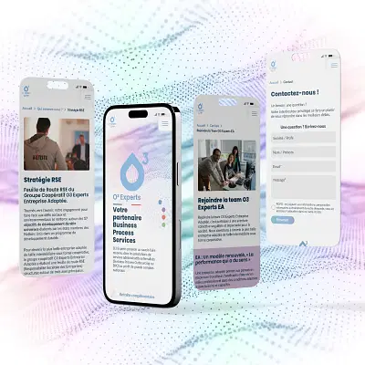 Refonte site vitrine | O3 Experts - Création de site internet