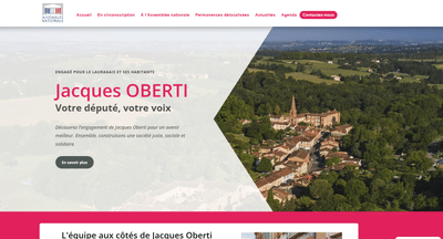 Site internet - Administration et Politique - SEO