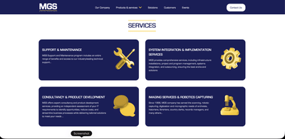 MGS Corporate Website Design &  Web Development & SEO - Creación de Sitios Web