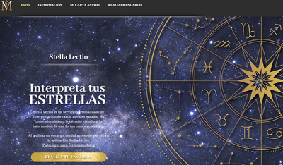 Desarrollo web y web app - Stella Lectio - Aplicación Web