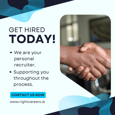 Social Media marketing for RightCareers.ie - Graphic Design
